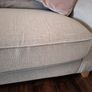 Harvey norman Fantasia grey silver 3 seater sofa Image 4
