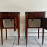 Pair of bedside tables -  French Louis XVI style Image 4