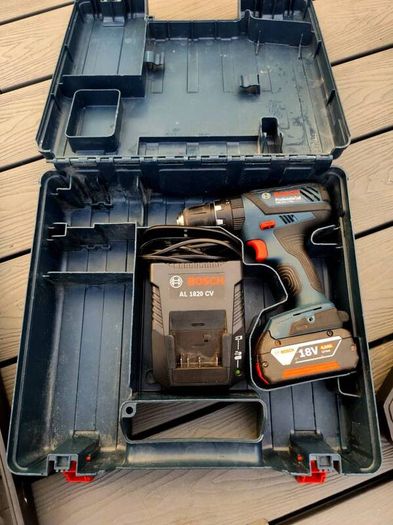 Bosch GSB 18-2-LI Plus Combi Drill + 4.0Ah Battery & Charger (Barely Used)