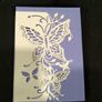 Homemade Butterfly Greeting Card (multiple colours) Image 9