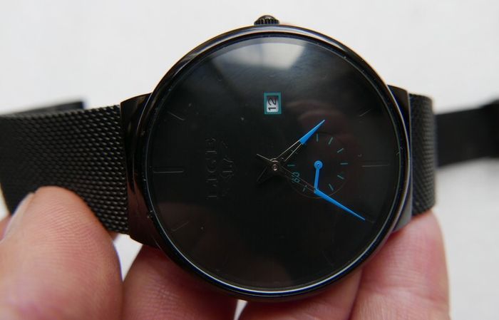 LIGE Mens Quartz Watch slim Stainless steel waterproof Luxury Wristwatch
