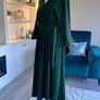Ladies Brand New Green Dani Faux Wrap Dress.  Size One Size UK 16-26 / EU 44-54cm Image 9