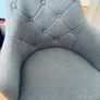 Grey Study Chair Image 2