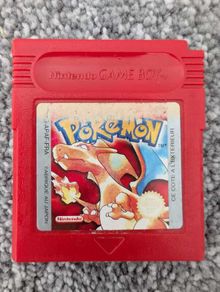 Pokemon Red Nintendo Gameboy (French version)
