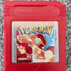 Pokemon Red Nintendo Gameboy (French version)