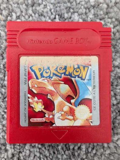 Pokemon Red Nintendo Gameboy (French version)