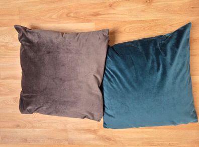 M&S soft velvet cusions x5