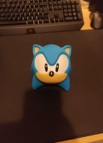 Squashy Sonic the Hedgehog toy