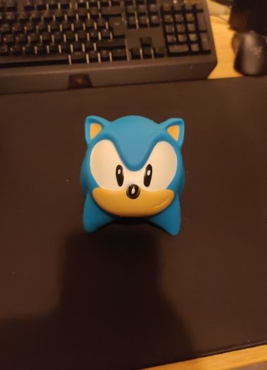 Squashy Sonic the Hedgehog toy