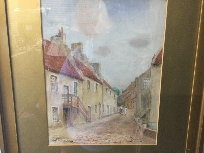Art - Vintage Watercolour, High Street ( Tom Black)