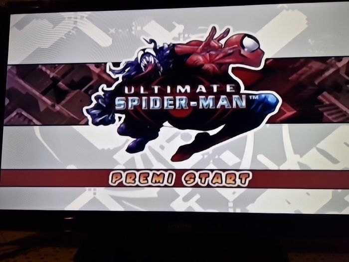 Italian Version Ultimate Spider Man Nintendo Gamecube games Original Pal