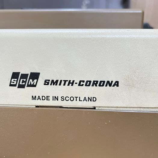 Vintage Smith Corona B 720 Electric Typewriter With Hard Carry Case - FAULTY