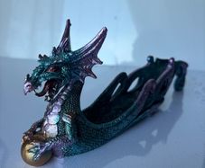 Blue/Purple Dragon Incense Holder