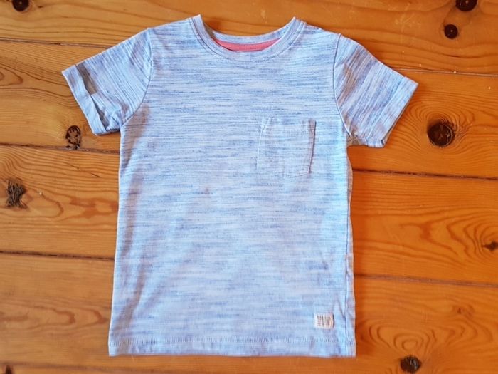 Age 4-5 Blue Detailed Teeshirt