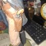 Large Vintage Hand Painted Western Cowboy or Gunslinger Sculpture created by artist Michael Garman, Postage available or Collection, Image 5