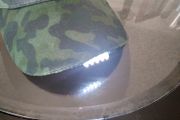 NGT Camo Cap with 5 LED Lights