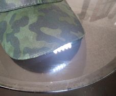 NGT Camo Cap with 5 LED Lights