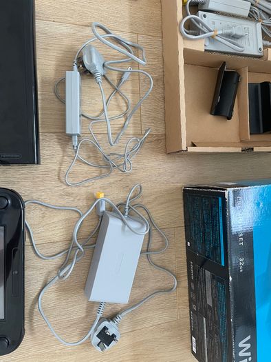 Modded Nintendo Wii U 32GB CIB Premium Pack with 128GB SD, Aroma, English Menu, Free Games and Retro Games NES SNES N64 PS1 SEGA Gameboy etc.