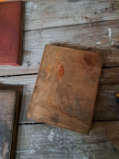 Vintage Military Printing Blocks