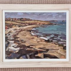 Ben Taffinder - "Towan, Early Spring" Original Oil Painting