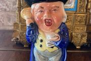 Vintage Burlington Ware "Oyez" character jug