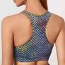 Tie dye Honeycomb sports bra, size . Image 2