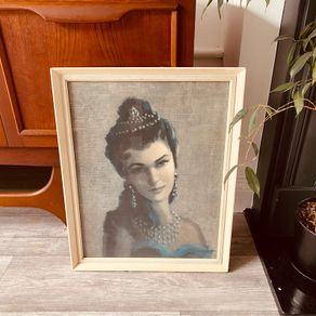 Vintage Framed Print by RF Harnet Movie Star
