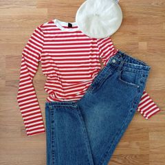 High waist mom jeans