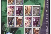 2000 Ireland Celebrating the Millennium Commemorative Stamp Series 3 Discoveries Sheet Mint Never Hinged (MNH)