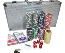 300 Piece Poker Set In Lockable Case Brand New!