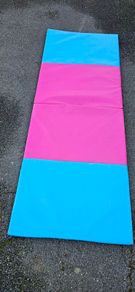 Beemat Foldable Balance Beam & Mat | Pink & Blue
