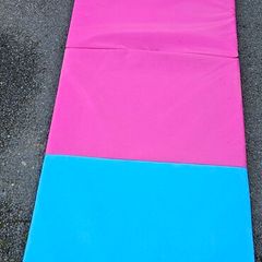 Beemat Foldable Balance Beam & Mat | Pink & Blue
