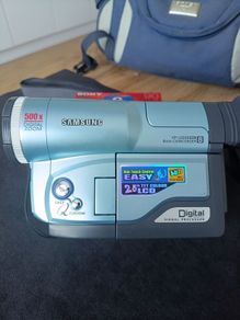 Samsung VP L600B PAL 8mm Camcorder Video Camera  Fully Tested  Working
