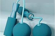 Cordless Jump Rope With Heavy Balls Sports Fitness Training Bodybuilding Exercise Rapid Speed Skipping Rope Home Gym Equipment