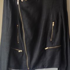 Lauren Ralph Lauren 100% Linen Moto jacket/ blazer US 8 / UK 12