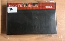 Sonic the Hedgehog - Master System cart