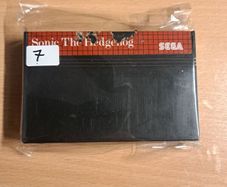 Sonic the Hedgehog - Master System cart