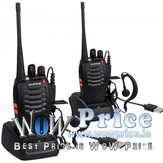26144 Baofeng Two BF-888S UHF 400-470MHz Walkie Talkie 2-Way Radio
