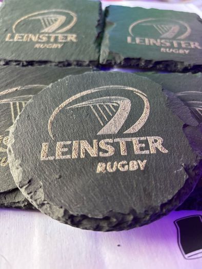 leinster rugby coaster set