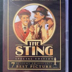 The Sting (George Roy Hill Film) [1973] Paul Newman, Robert Shaw & Robert Redford [Movie DVD] Academy Award Winner