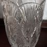 Waterford crystal Peacock vase. Image 2