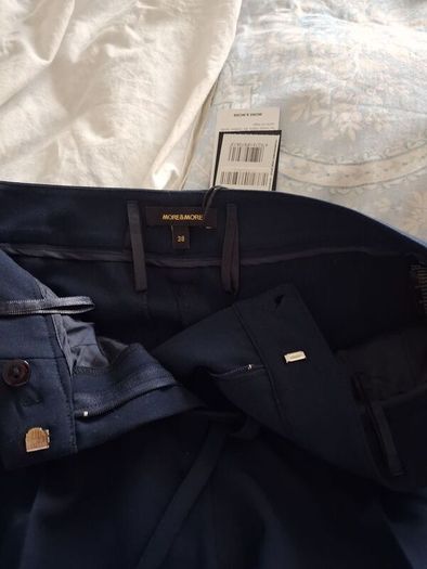 More & More Navy Trousers - UK 12 DE 38 - BNWT RRP 90