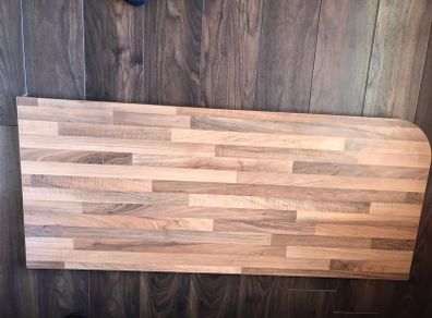 Laminate wooden kitchen counter