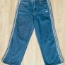 NEW Adidas Firebird Adicolor Denim Pants Image 5