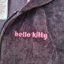 Hello Kitty Navy Velour Hooded Top & Tracksuit Bottoms - Size 14/16 Image 8