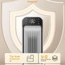 25 Inch Electric Heaters for Home, 70 Oscillating Fan Heater with Remote, 25dB Silent Ceramic Space Heater for Large Room, Low Energy, 3-Mode 3-Speed, Timer, Overheating&Tip-Over Protection Image 5