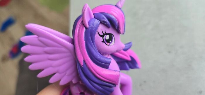 4inch Princess Twilight Sparkle and Brush from the Equestria Girls doll set MLP G4 My Little Pony 2013