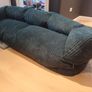 Lounge Pug Albert 3 seater Sofa in blue cord. Must go ASAP!!! Image 2
