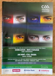 2010 Roscommon v Cork & Meath v Kildare - GAA All-Ireland Senior Football Championship Quarter Final Programme