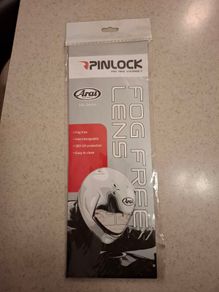 Pinlock for Arai helmet